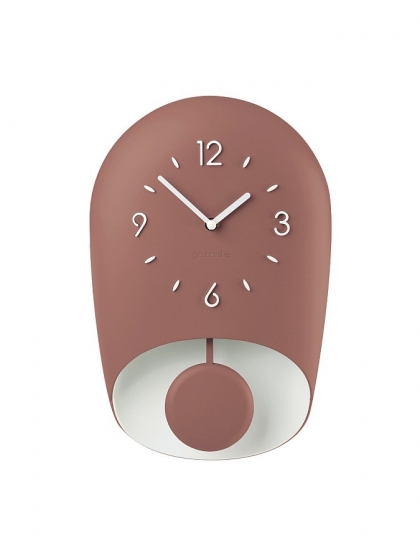 Guzzini, Orologio BELL con pendolo rosso mattone